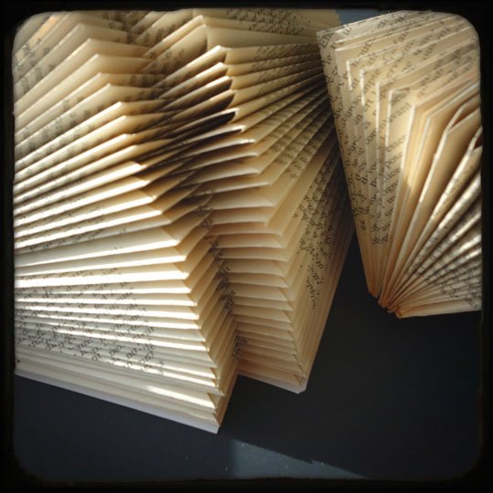 Livres pliés - cali rezo 2013