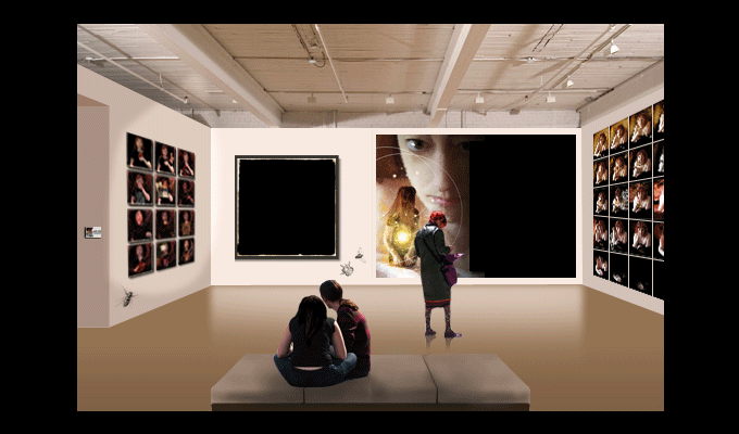 galerie virtuelle animée, sep 2009