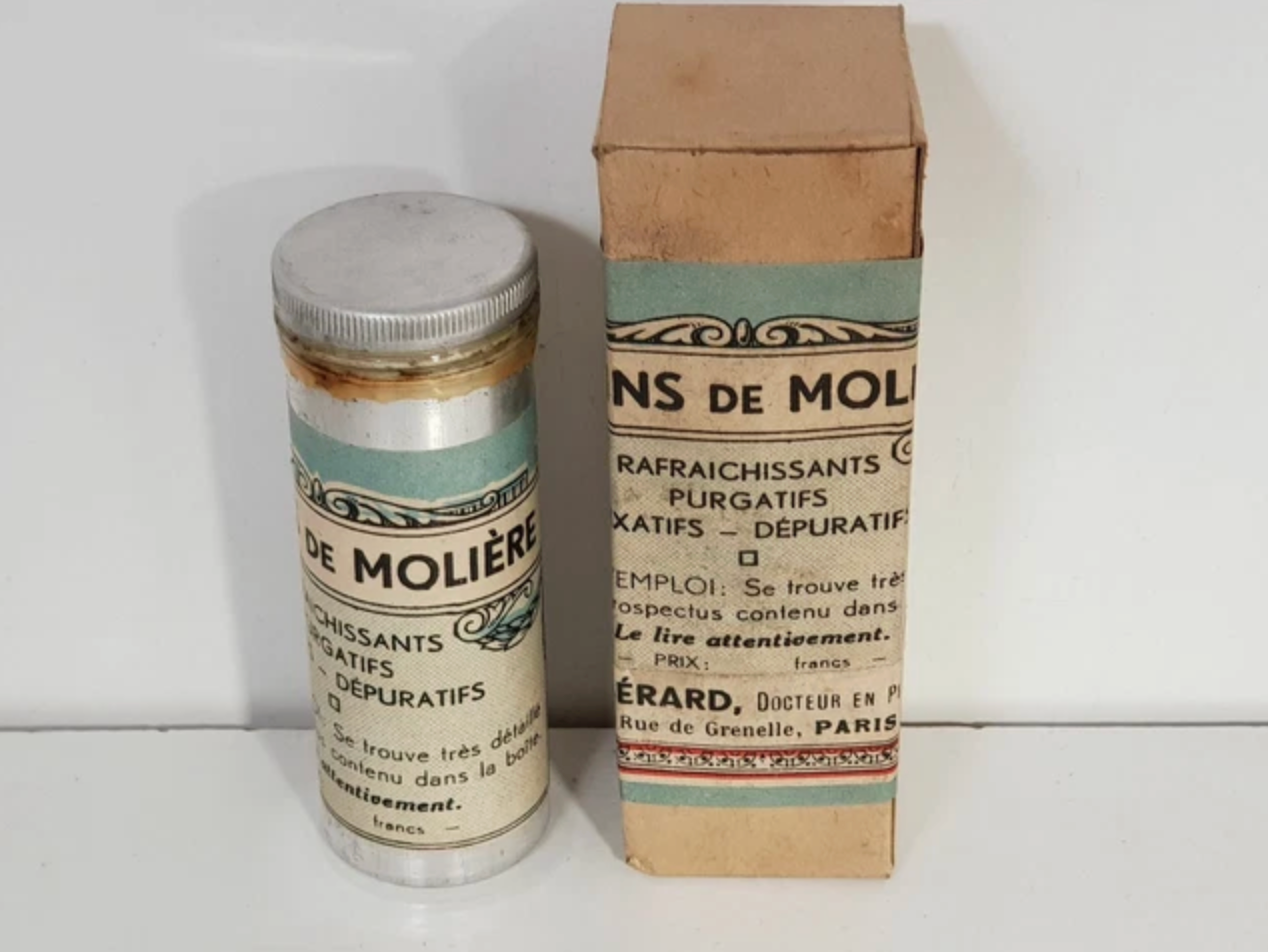 Molière, médicament laxatif
