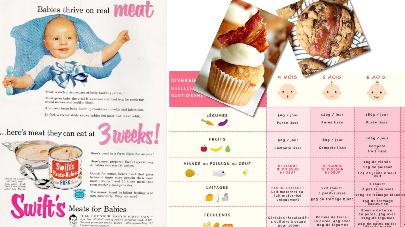 viande aliment pour bébé à 3 mois