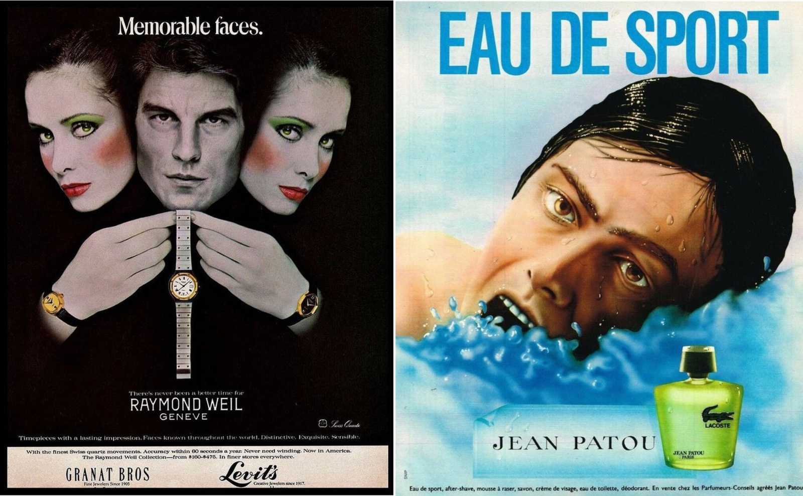 visages un peu trop modifiés