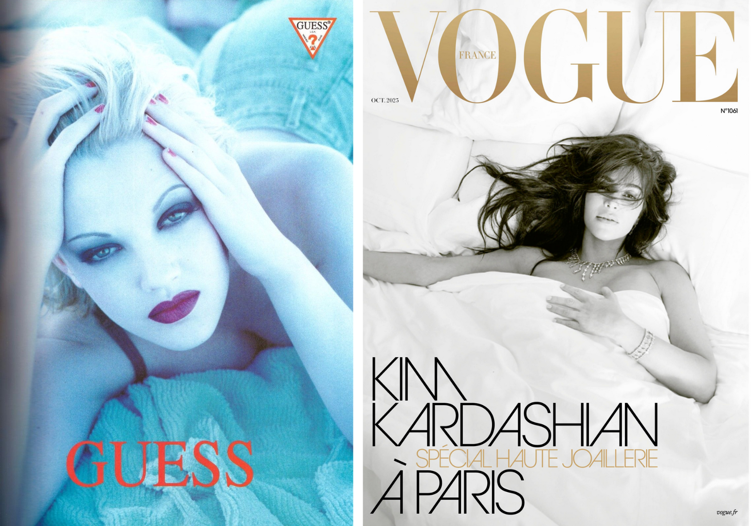 visages un peu maquillés trop clairs