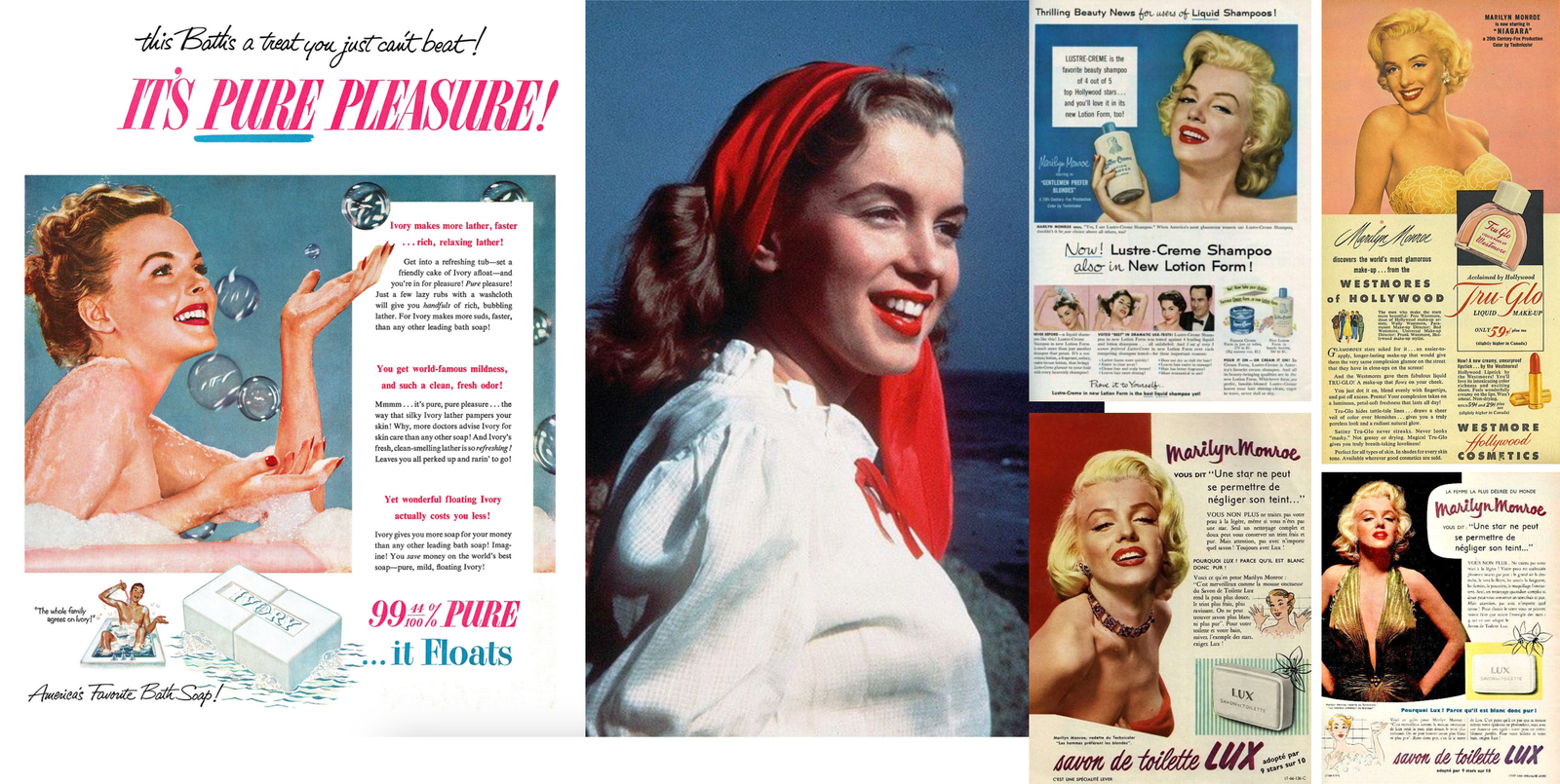 Publicités - Marilyn Monroe