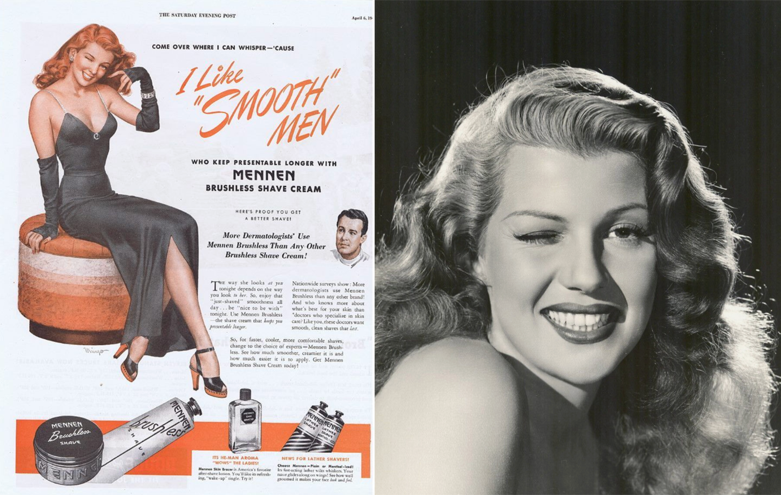 Publicité- Rita Hayworth