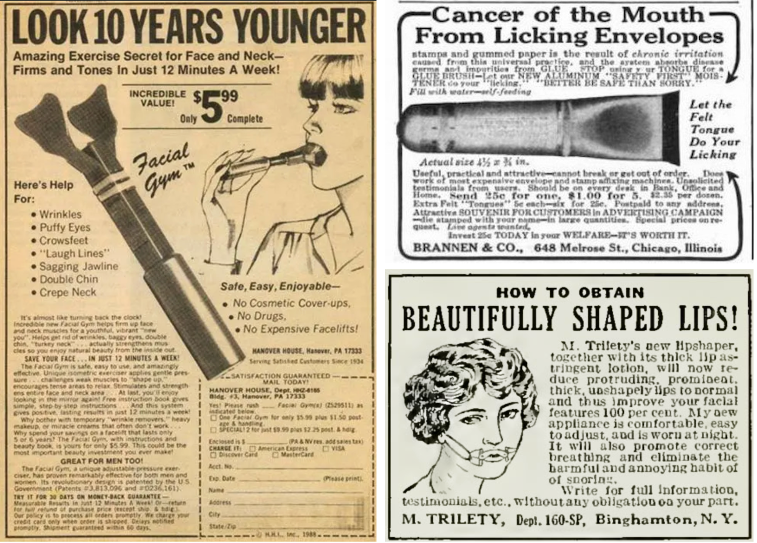 publicités anciennes