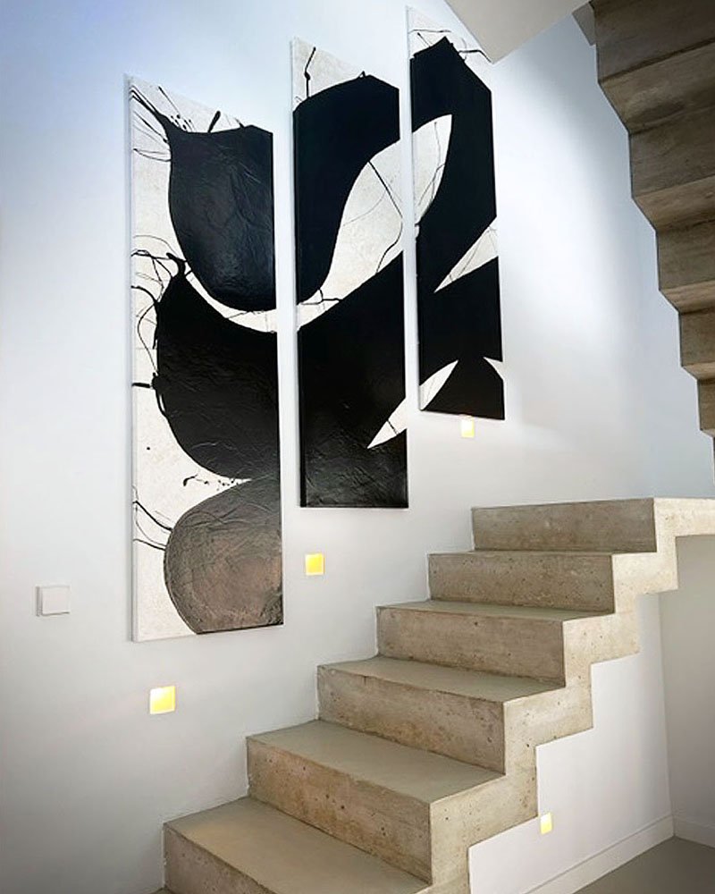 Mes peintures chez des clients