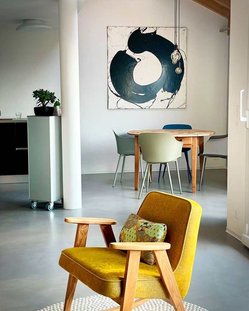 Mes peintures chez des clients