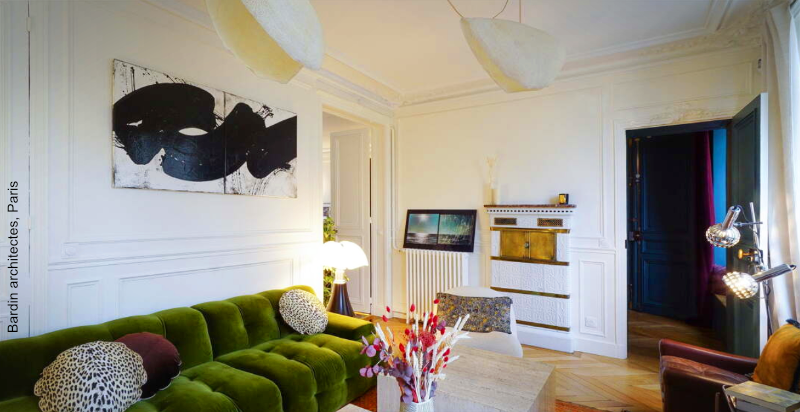 Mes peintures chez des clients