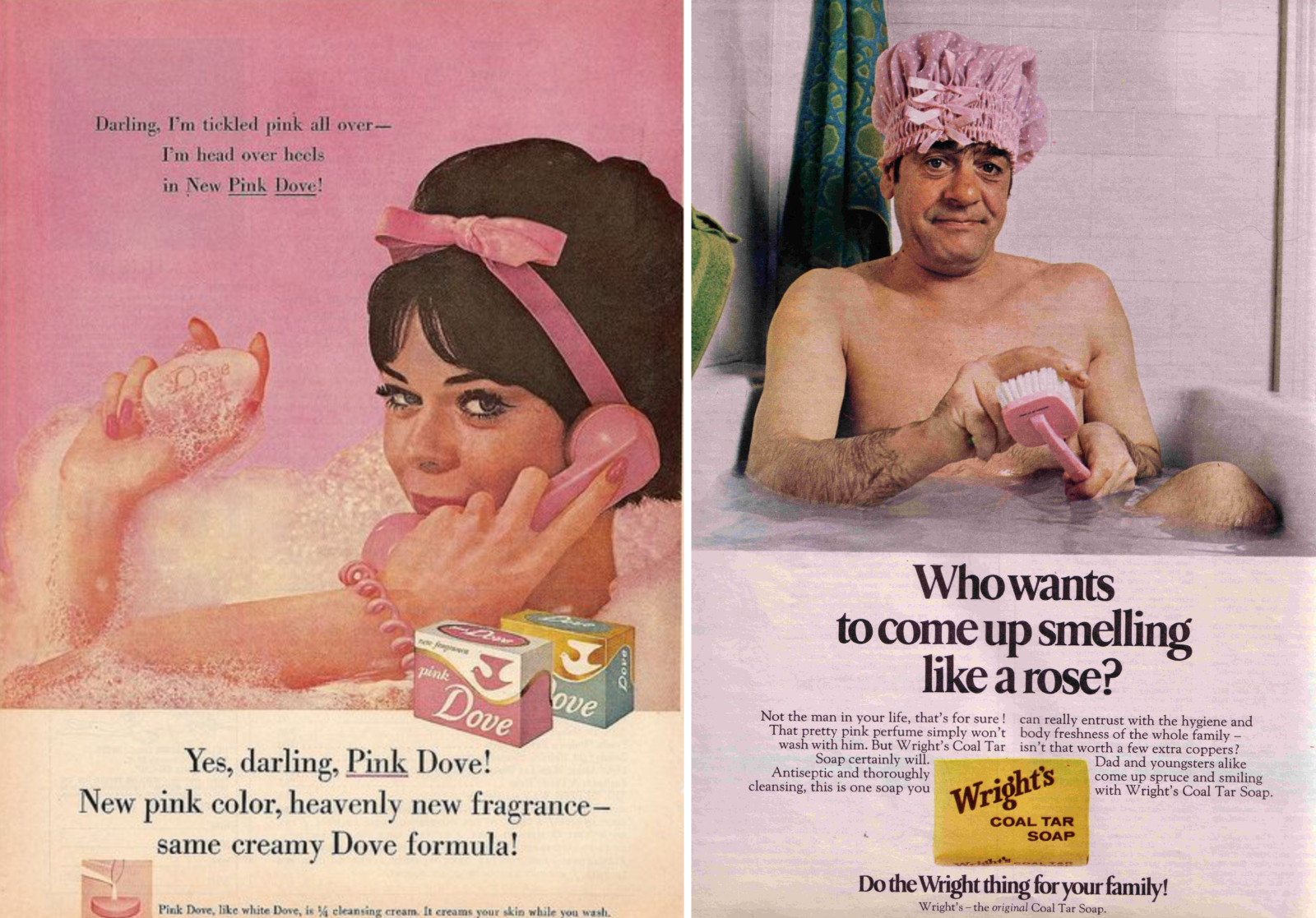 publicités rétro sexistes