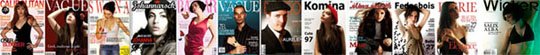 fausses couvertures de magazine, nov 2008