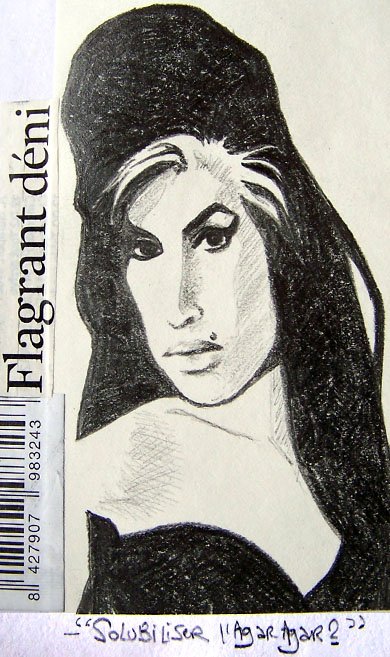 Amy Winehouse croquis, nov 2008