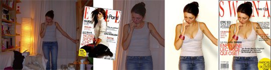 fausse couverture de magazine - Swana, nov 2008