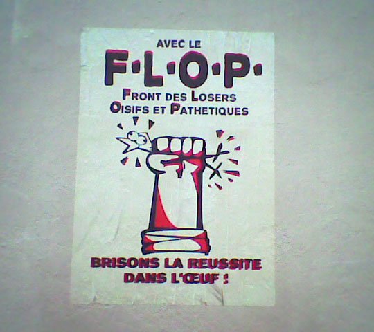 affichette, photo, Paris
