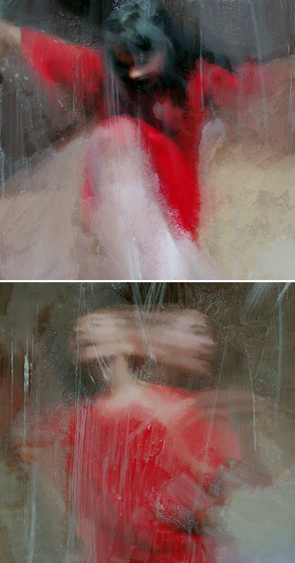 peinture numérique - Fantômes, avr 2010