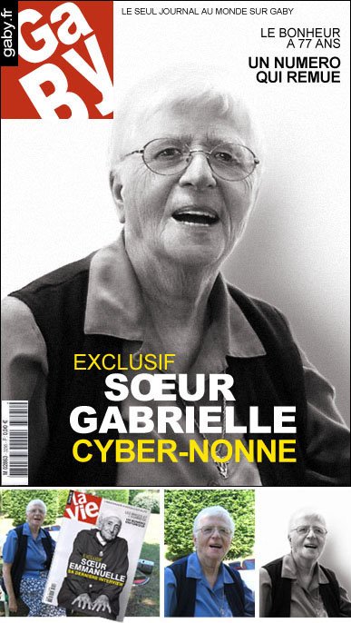 fausse couverture de magazine, dec 2008