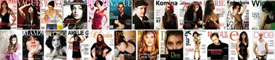 fausse couverture de magazine, dec 2008