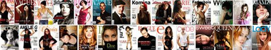 fausses couvertures de magazine, dec 2008