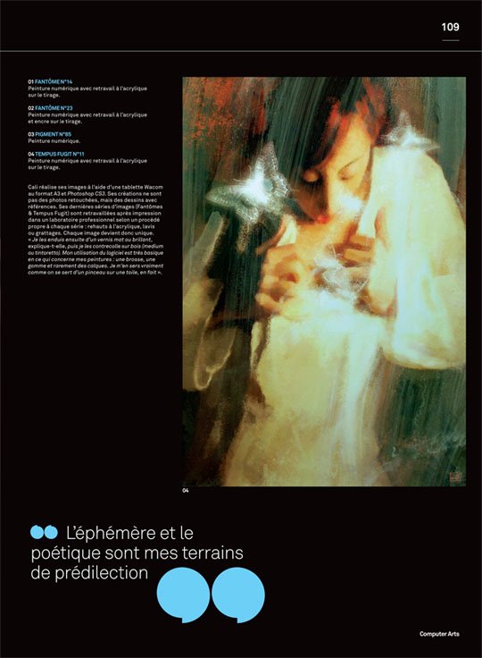 Article de magazine - computer arts, dec 2011 Article de magazine - computer arts