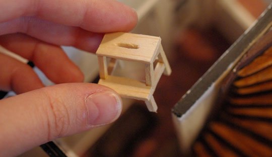 maquette maison, juin 2010