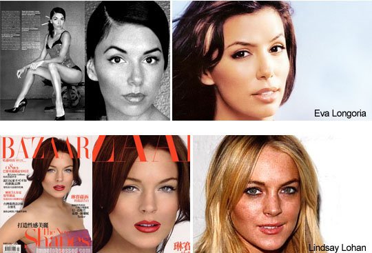 actrice - couverture de magazines, mai 2009