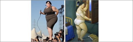Beth Ditto & Botéro, mai 2010