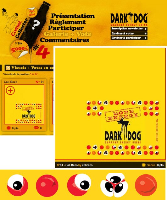 dark dog contest 4 - visuel, mar 2009