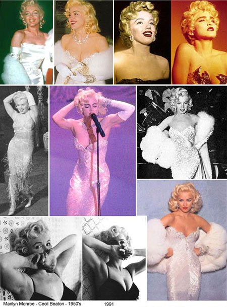Marilyn Monroe - Madonna, mar 2009