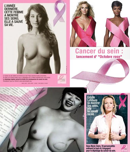 cancer du sein - ruban rose, oct 2009